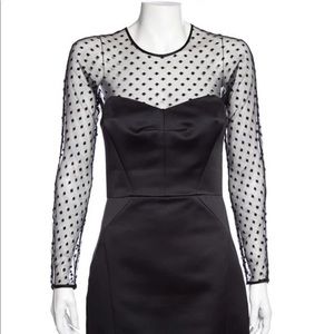 Vintage Black Milly of New York Dress Mini Dress